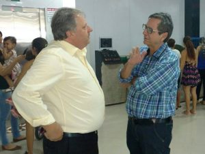Foto: Empresário de Maringá (PR) Carlos Tessaro e Diretor-Presidente Bosco Martins