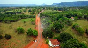 Estrada Ecológica de Piraputanga, que passou por restauração executada por ordem do governo estadual. (Foto: Edemir Rodrigues/Subcom)