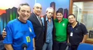 Albino Romero (segundo à esquerda) detalhou projeto de ampliação da Associação Colônia Paraguaia. (Foto: Rose Rodrigues)