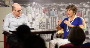 Café Filosófico com Vladimir Safatle e Maria Rita Kehl vai ao ar na segunda-feira, às 22h45, na TVE Cultura. (Foto: Tatiana Ferro Fotografia/Divulgação)