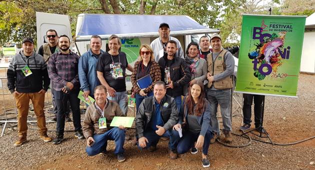 Equipe da TVE Cultura e do Portal da Educativa já estão em Bonito para transmissões do Festival de Inverno e produção de reportagens. (Foto: Fertel/Divulgação)