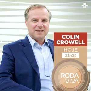 Roda Viva entrevista vice-presidente de Políticas Públicas do Twitter, Colin Crowell, em edição especial nesta quarta-feira. (Imagem: Divulgação)