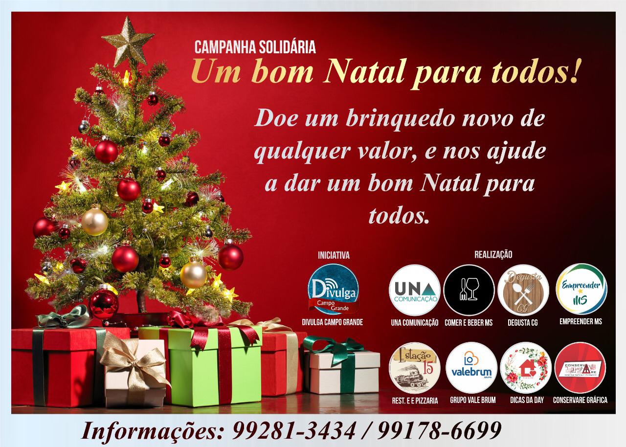 Empresários e digital influencers se unem para arrecadar brinquedos para crianças carentes neste Natal - Rede Educativa MS Empresários e digital influencers se unem para arrecadar brinquedos para crianças carentes neste Natal - Rede Educativa MS