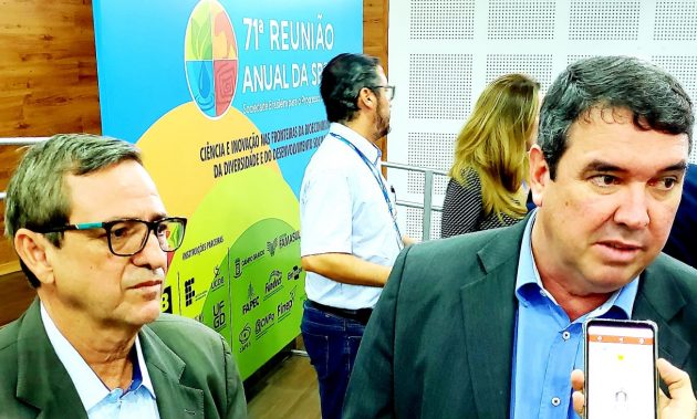 Secretário Eduardo Riedel, em entrevista no lançamento da 71ª Reunião da SBPC, reforça preocupação do governo estadual com a Ciência e Tecnologia