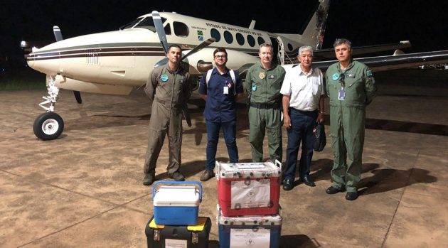 Aeronaves da Casa Militar são usadas em missões humanitárias, como o transporte de órgãos. (Foto: Divulgação)