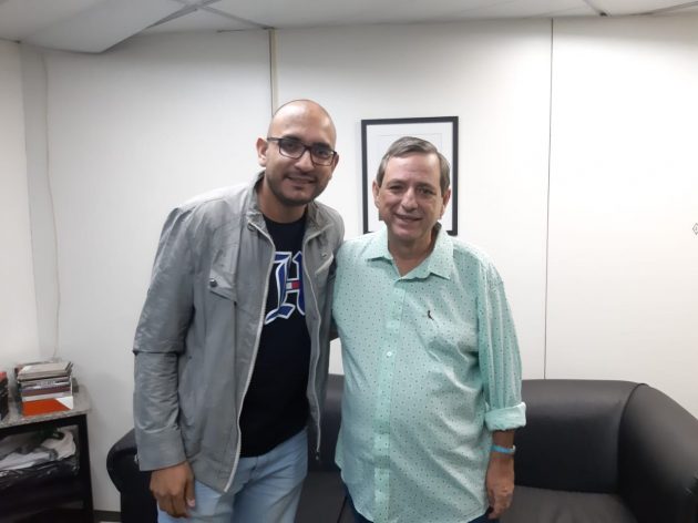 Fernandes e Bosco Martins. (Foto: Humberto Marques)