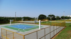 Quadras poliesportivas