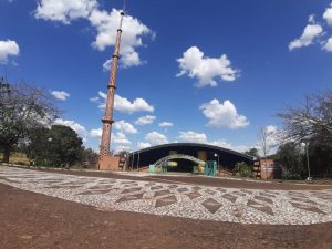 Sede da Fertel e da TVE Cultura, em Campo Grande, de onde sinal digital da emissora ganha o Estado, o Brasil e a América do Sul. (Foto: Humberto Marques)