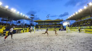 Circuito BB de Vôlei de Praia, um dos vários eventos realizados no parque