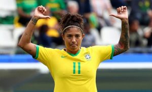 Pela Seleção Brasileira, Cristiane se tornou a maior artilheira no futebol olímpico no feminino e no masculino, com 14 gols. (Foto: Divulgação)