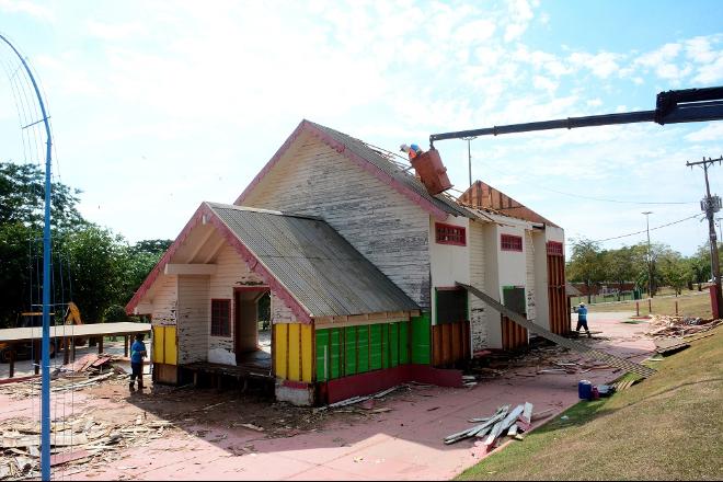 Cidade do Natal é demolida para dar lugar a um novo espaço em Campo Grande - Rede Educativa MS Cidade do Natal é demolida para dar lugar a um novo espaço em Campo Grande - Rede Educativa MS