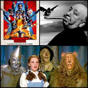 Alfred Hitchcock, Esquadrão Suicida e O Mágico de Oz em destaque no Assunto é Cinema.